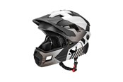 Fahrrad-Zubehör - Rockbros TS-61 10110061006 Children's Bike Helmet with Detachable Chin Size M (54-57) - Gray - 10110061006