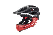 Fahrrad-Zubehör - Rockbros TT-32006 Shark Children's Bike Helmet with Detachable Jaw Size S (48-52) - Black - TT-32006