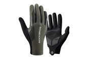 Fahrrad-Zubehör - Rockbros 16110006003 shock-absorbing cycling gloves size L - green and black - 16110006003