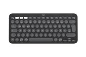 Tastaturen - Logitech Pebble Keys 2 K380s Wireless Keyboard - Tonal Graphite - Tastatur - 60% - Englisch (UK) - Grau - 920-011843