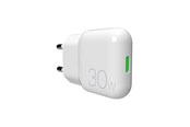 Handys - Adapter und Ladegeräte - Puro GaN Charger SLIMPRO 30W USB-C - White - PUFCMTCUSBC30WG1WHI