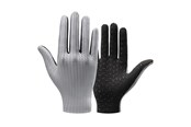 Fahrrad-Zubehör - Rockbros Breathable Full Finger Cycling Gloves Size: M - Gray - 8386824304473