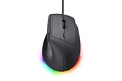 Maus - Trust MAU Gaming GXT145 REXXA Gaming mouse - Ergonomische Maus (Schwarz mit RGB) - 26024