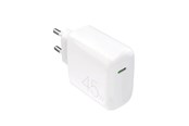 Handys - Adapter und Ladegeräte - Puro PROLITE 45W USB-C wall charger - white - PUTCUSBC45WDYWHI
