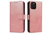 Handys - Cover & Cases - Hurtel Magnet Case Elegant Case Cover with a Flap and Stand Function Poco M4 Pro 5G Pink - 5907769338298