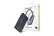 USB-Hubs - Wozinsky USB-C Hub 14 in 1 WDS03Y5S Multifunctional Aluminum for 3 Monitors with 15 cm Cable - Gray USB-Hubs - 5907769366444
