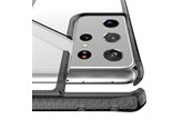 Handys - Cover & Cases - ITSKINS  HYBRID CLEAR cover for Samsung Galaxy S21 Ultra 4G / 5G®. Black and transparent - SGU3-HBMKC-BKTR