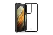 Handys - Cover & Cases - ITSKINS FERONIABIO PURE Cover for Samsung Galaxy S21 Ultra 4G / 5G®. Black and transparent - SGU3-FROPE-BKTR
