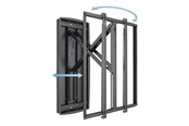 Wandhalterungen, AV-Halterungen & AV-Möbel - Multibrackets M mounting kit - articulating - for LCD display - XL - black - Max 45 kg - recommended for 98" - 7340234812196