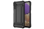 Handys - Cover & Cases - Hurtel Hybrid Armor Case Tough Rugged Cover for Samsung Galaxy A73 Black - 5907769338564