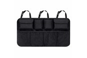 Auto-Zubehör - Wozinsky Large Car Organizer for Back Seat Backrest and Trunk - Black - 5907769385162