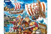 Puzzle - Larsen Puzzles Puzzle Viking Voyage - 65 pieces Maxi (36.5x28.5 cm) Boden - FI8