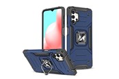 Handys - Cover & Cases - Wozinsky Ring Armor tough hybrid case cover + magnetic holder for Samsung Galaxy A73 blue - 9145576243596