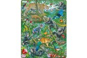 Puzzle - Larsen Puzzles Puzzle African Rainforest - 32 pieces Maxi (36.5x28.5 cm) Boden - FH41