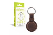 Handys - Anderes Zubehör - Mobile Origin AirTag Outdoor Leather Keychain A7 midnight brown - MO-AOLK-MBRW
