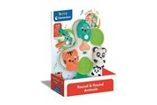 Baby Spielzeug - Clementoni New Round&Round Animals - 17952