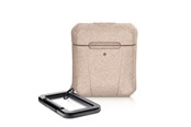 Kamerataschen - ITSKINS FERONIABIO cover for AirPods® (1st. and 2nd. gen.). Natural - APAI-SPBIO-NATU