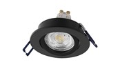 Smart-Home - Osram SMART+ MATTER LED Spot Recess GU10 Adjustable 4.7W RGBW Black - 4058075853751
