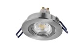Smart-Home - Osram SMART+ MATTER LED Spot Recess GU10 Adjustable 4.7W RGBW Satin Nickel - 4058075853775