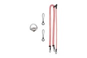 Actionkamera Zubehör - Sunnylife GS022 Multifunctional Neck Strap for Pocket 3 – Pink - OP3-GS022-P
