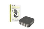 Handys - Adapter und Ladegeräte - Mobile Origin 3in1 Qi2 25W UltraSlim Foldable Charger PW36 MagSafe Compatible Space Grey - MO-USF-PW36-GRY