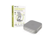 Handys - Adapter und Ladegeräte - Mobile Origin 3in1 Qi2 25W UltraSlim Foldable Charger PW36 MagSafe Compatible Silver - MO-USF-PW36-SLV