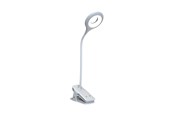 Lampen - Wozinsky Mini Wireless LED Reading Lamp with Clip + USB-C Cable - White - 5907769384042