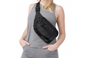 Taschen - Wozinsky WSB-W1 unisex shoulder bag with adjustable strap waterproof - black - 5907769385025