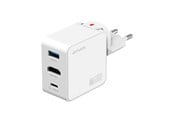 Handys - Adapter und Ladegeräte - 4smarts 3in1 HDMI hub with charger GaN Flex 65W white - 541711