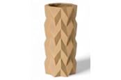 Einrichtung - Simiu TESSURA - Vase - 17cm - Beige - 5714255011616