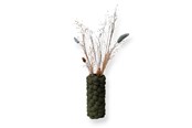 Einrichtung - Simiu PUFFRA - Vase - 20cm - Olive - 5714255011685