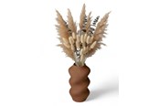 Einrichtung - Simiu SCRUNCHED - Vase - 21cm - Mocha - 5714255011869