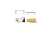 Smart-Home - Miboxer LED Controller - 3-in-1 - RGB-CCT - DC12/24V - Zigbee 3.0 - 12A - 4038816137043