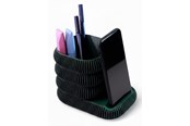 Einrichtung - Simiu LAMEL - Mobile and Pencil Holder - Olive - 10cm high - 5714255012170