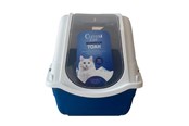 Katzen - Clever Cat Toilette TOAH Large 57x39x41cm - Blue - 76885