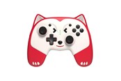 Gaming Zubehör - Freaks And Geeks Doggy Wireless Controller for children with paddles - red - Wireless Controller - Nintendo Switch - 299127D