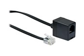 Netzwerk - Kabel - Schwaiger phone extension cable - 10 m - black - Schwarz - 10m - TVL6332 533