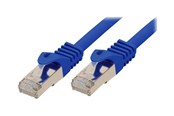 Netzwerk - Kabel - SCONN Shiverpeaks BASIC-S patch cable - 1 m - blue - Blau - 1m - BS75511-B