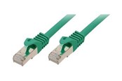 Netzwerk - Kabel - SCONN Shiverpeaks BASIC-S patch cable - 5 m - green - Grün - 5m - BS75515-G