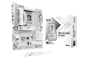 Mainboard - ASRock B860 Challenger WiFi White Mainboard - Intel B860 - Intel LGA1851 - DDR5 RAM - ATX - 90-MXBUB0-A0UAYZ
