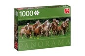 Puzzle - Jumbo Puzzle - Haflinger Horses (1000 pieces) - JUM8827