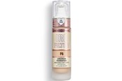 Make-Up - Makeup Revolution Long Wear Cream Foundation 23 ml.- F6 medium beige - 5057566186056