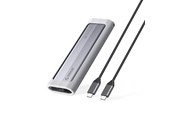 Speicherzubehör - ORICO AXM2-G2 M.2 NVME USB-C 10Gb/s Disk Drive - Gray - AXM2-G2-GY-BP