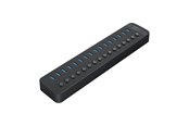 USB-Hubs - ORICO CT2U3-16AB 16x USB-A 3.0 Hub with Switches - Black USB-Hubs - USB 3.0 - 16 - Schwarz - CT2U3-16AB-EU-BK-BP
