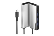 Dockingstationen - ALOGIC USB-C Fusion CORE 5-in-1 Hub - docking station - USB-C 3.1 - HDMI - UCFUHDV2-SGR