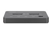 Festplatten Zubehör - DIGITUS Dual Bay Nvme SSD Docking Station 2 bay NVME duplicator M.2 SSD Docking Station - DA-71545-1