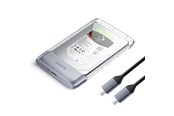 Festplatten Zubehör - ORICO TX25C3 2.5" HDD/SSD USB-C 5Gb/s Disk Drive - Transparent - TX25C3-GY-BP