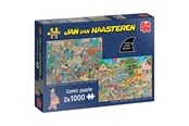 Puzzle - Jumbo Jan van Haasteren Jigsaw Puzzle - Music Store and Holiday Itching 2x1000 pcs. Boden - 1110100644