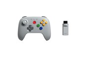 Gaming Zubehör - 8BitDo 64 Wireless 2.4G - Classic Grey - Wireless Controller - Nintendo 64 - RET00852