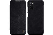 Handys - Cover & Cases - Nillkin Qin Leather Holster Case for Samsung Galaxy A03s Black - 6902048222212